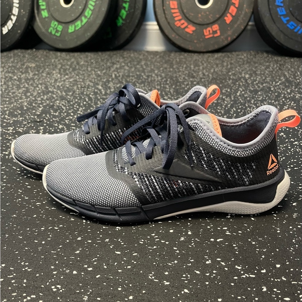 Reebok Women’s Sneakers size 8.5 Navy and Coral